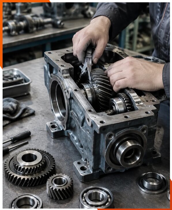 Ремонт редукторов станков с выездом в Люберцы